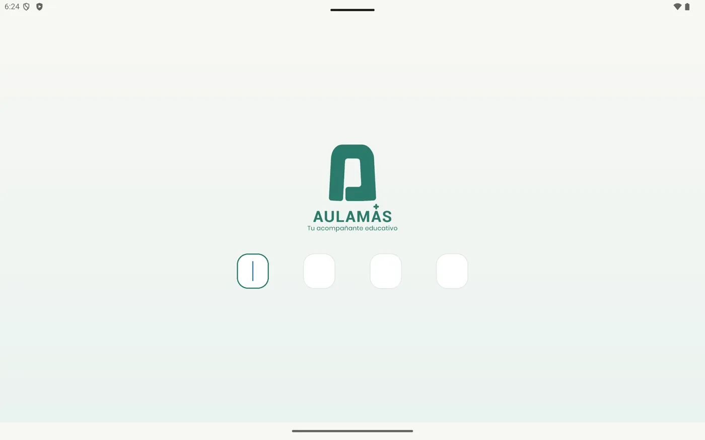 Acceso por código — app del estudiante